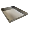 Solar wax melter with a stainless steel insert